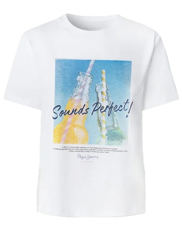 CAMISETA MUJER  PEPE JEANS CON ESTAMPADO FOTOGRAFICO