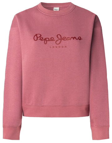 SUDADERA MUJER PEPE JEANS CON LOGO