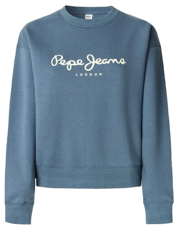 SUDADERA MUJER PEPE JEANS CON LOGO
