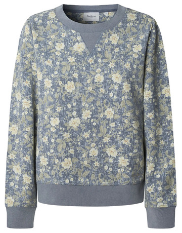 SUDADERA MUJER PEPE JEANS MOTIVO FLORAL