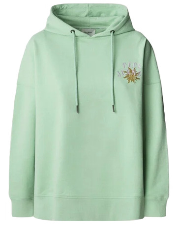 SUDADERA CON CAPUCHA MUJER PEPE JEANS ESPALDA ESTAMPADA