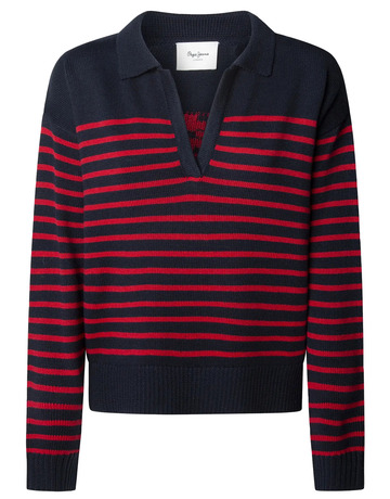 Añadir a la cesta POLO DE PUNTO MUJER PEPE JEANS CUELLO PICO POLO DE PUNTO MUJER PEPE JEANS CUELLO PICO