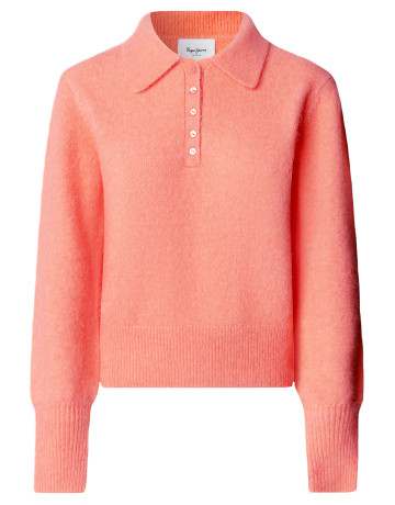 JERSEY PUNTO MUJER PEPE JEANS CUELLO POLO