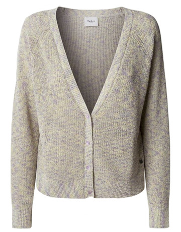 Añadir a la cesta CARDIGAN DE PUNTO MUJER PEPE JEANS MULTICOLOR CARDIGAN DE PUNTO MUJER PEPE JEANS MULTICOLOR