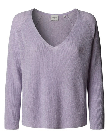 JERSEY DE PUNTO MUJER PEPE JEANS CUELLO PICO
