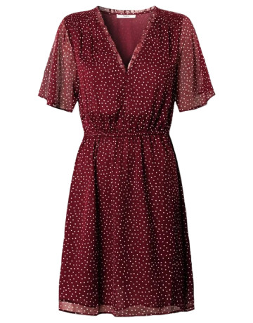 VESTIDO CORTO MUJER PEPE JEANS ESTAMPADO LUNARES