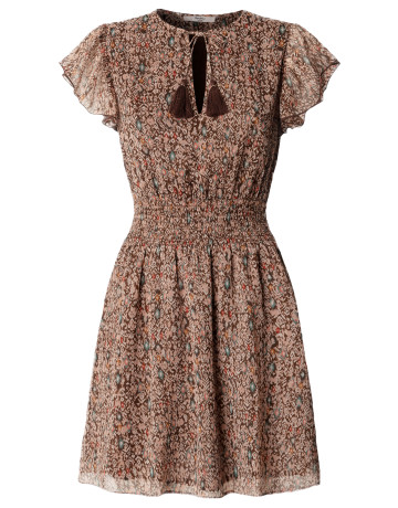 VESTIDO CORTO MUJER PEPE JEANS ESTAMPADO FANTASÍA