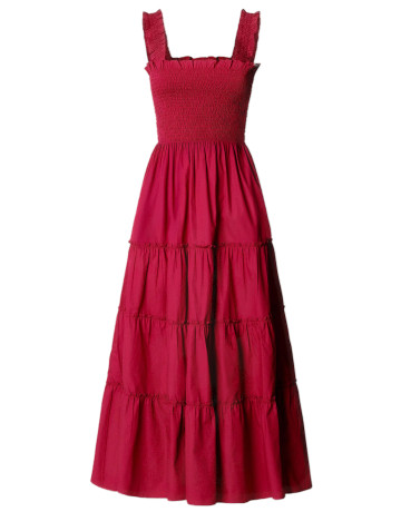 VESTIDO LARGO MUJER PEPE JEANS EN POPELÍN