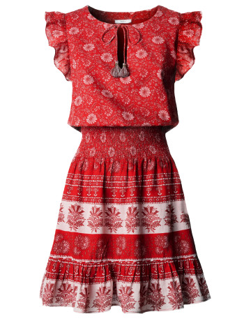 VESTIDO CORTO MUJER PEPE JEANS ESTAMPADO FLORAL