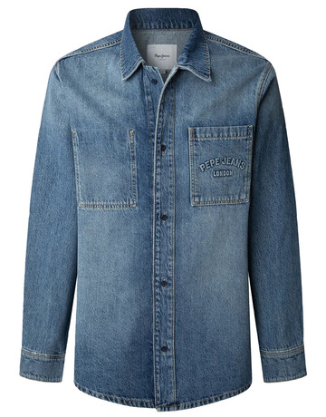 Añadir a la cesta CAMISA VAQUERA HOMBRE PEPE JEANS FIT HOLGADO CAMISA VAQUERA HOMBRE PEPE JEANS FIT HOLGADO