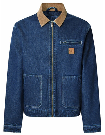 CHAQUETA HOMBRE PEPE JEANS WORKWEAR CUELLO PANA