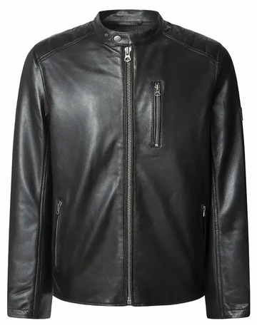 CAZADORA DE PIEL HOMBRE PEPE JEANS TIPO MOTERA
