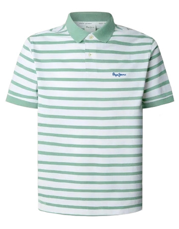 POLO PIQUE HOMBRE PEPE JEANS DE RAYAS FIT SLIM