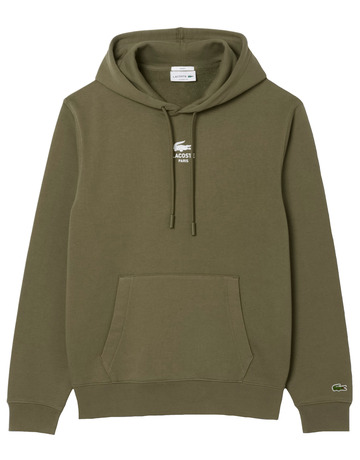 SUDADERA CON CAPUCHA UNISEX LACOSTE CON LOGO ESTAMPADO
