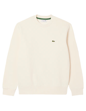 SUDADERA HOMBRE LACOSTE DE FELPA CEPILLADA