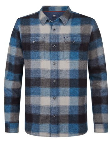 CAMISA HOMBRE  PETROL INDUSTRIES MEN SHIRT LONG SLEEVE CHECK