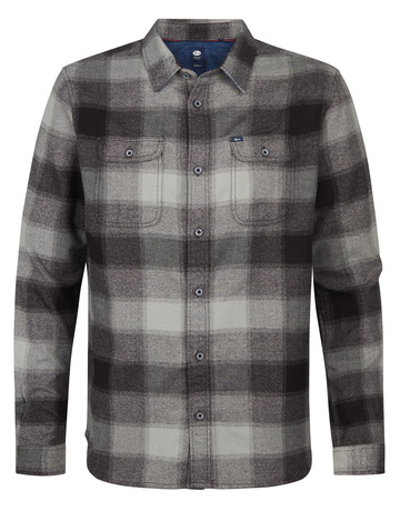 CAMISA HOMBRE  PETROL INDUSTRIES MEN SHIRT LONG SLEEVE CHECK