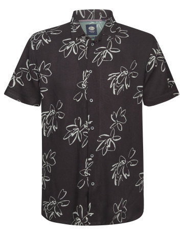 CAMISA HOMBRE  PETROL INDUSTRIES MEN SHIRT SHORT SLEEVE AOP