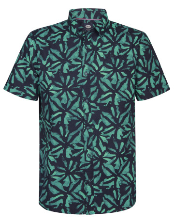CAMISA HOMBRE  PETROL INDUSTRIES MEN SHIRT SHORT SLEEVE AOP