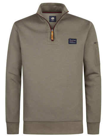 SUDADERA HOMBRE  PETROL INDUSTRIES MEN SWEATER COLLAR ZIP