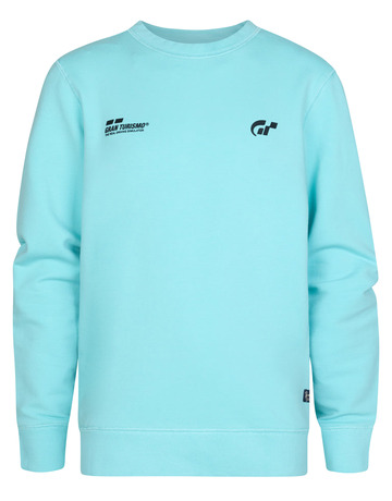 SUDADERA CUELLO REDONDO NIÑO PETROL INDUSTRIES COLECCIÓN GRAN TURISMO