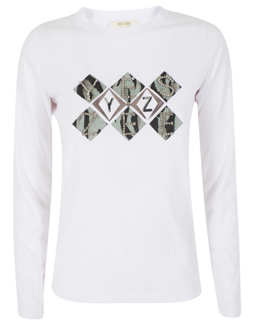 CAMISETA MUJER  YES ZEE T-SHIRT DONNA GIROCOLLO, M/L