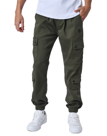 PANTALON CARGO UNISEX PROJECT X PARIS MULTIBOLSILLOS CINTURA ELÁSTICA