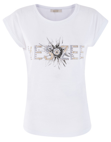 CAMISETA MUJER  YES ZEE T-SHIRT DONNA MORBIDA, GIROCOL