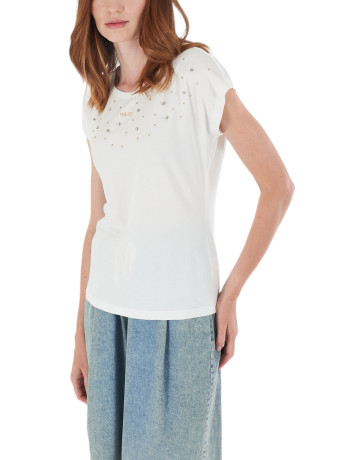CAMISETA MUJER  YES ZEE T-SHIRT DONNA GIROCOLLO M/C