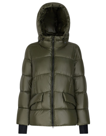 PARKA MUJER GEOX SERILDA LARGO MEDIO
