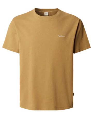 CAMISETA LOGO BORDADO HOMBRE PEPE JEANS FIT REGULAR