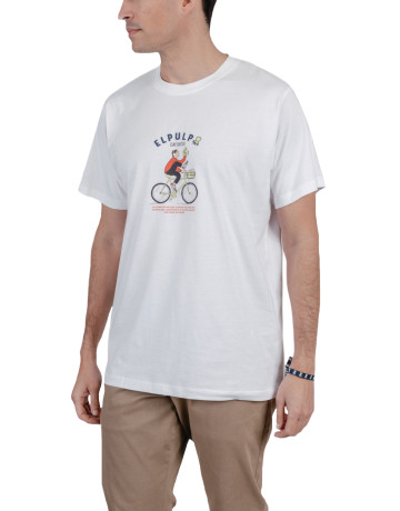 CAMISETA HOMBRE  EL PULPO CAMISETA ESTAMPADO SAY CHEESE