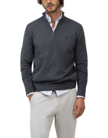 JERSEY HOMBRE  EL GANSO JERSEY BÁSICO CUELLO CAMIONERO