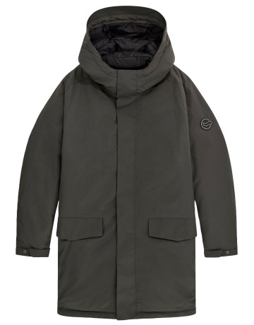 CAZADORA ACOLCHADA HOMBRE GAS JEANS CON CAPUCHA NORI LONG