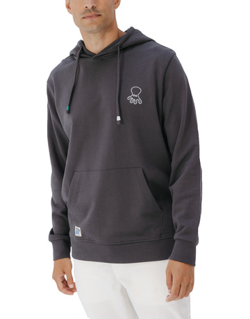 HOMBRE SUDADERA CAPUCHA WINTER POLES ANTRACIT