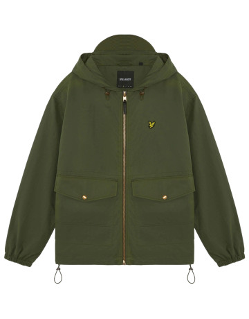 CAZADORA HOMBRE  LYLE & SCOTT WAXED HOODED UTILITY JACKET