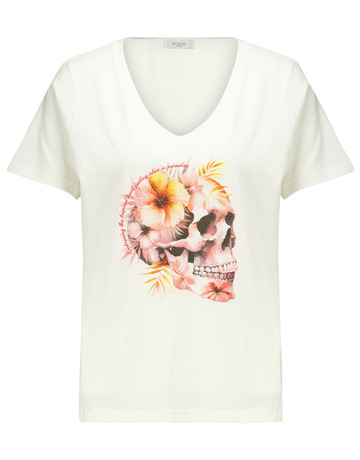 CAMISETA MUJER DEELUXE ESTAMPADO CALAVERA