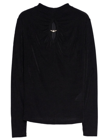 CAMISETA TEXTURIZADA MUJER SALSA JEANS CON ABERTURA