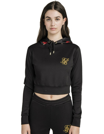 Sudaderas Mujer | Sudadera SikSilk con cremallera y capucha - Gris jaspeado  | Sik Silk | Noonmeasurey