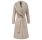 ABRIGO MUJER  SALSA JEANS LONG WOOL COAT W/ FAUX FUR AND