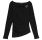 CAMISETA MUJER  SALSA JEANS LONG SLEEVE WITH NECKLINE META