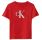 CAMISETA INFANTIL CALVIN KLEIN CON LOGO MONOGRAMA