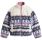 CHAQUETA TEDDY NIÑA TOMMY HILFIGER CON DISEÑO FAIR ISLE