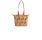 BOLSO DE RAFIA MUJER PEPE JEANS CON DETALLES FLORALES