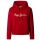 SUDADERA CON CAPUCHA MUJER PEPE JEANS LOGO ESTAMPADO