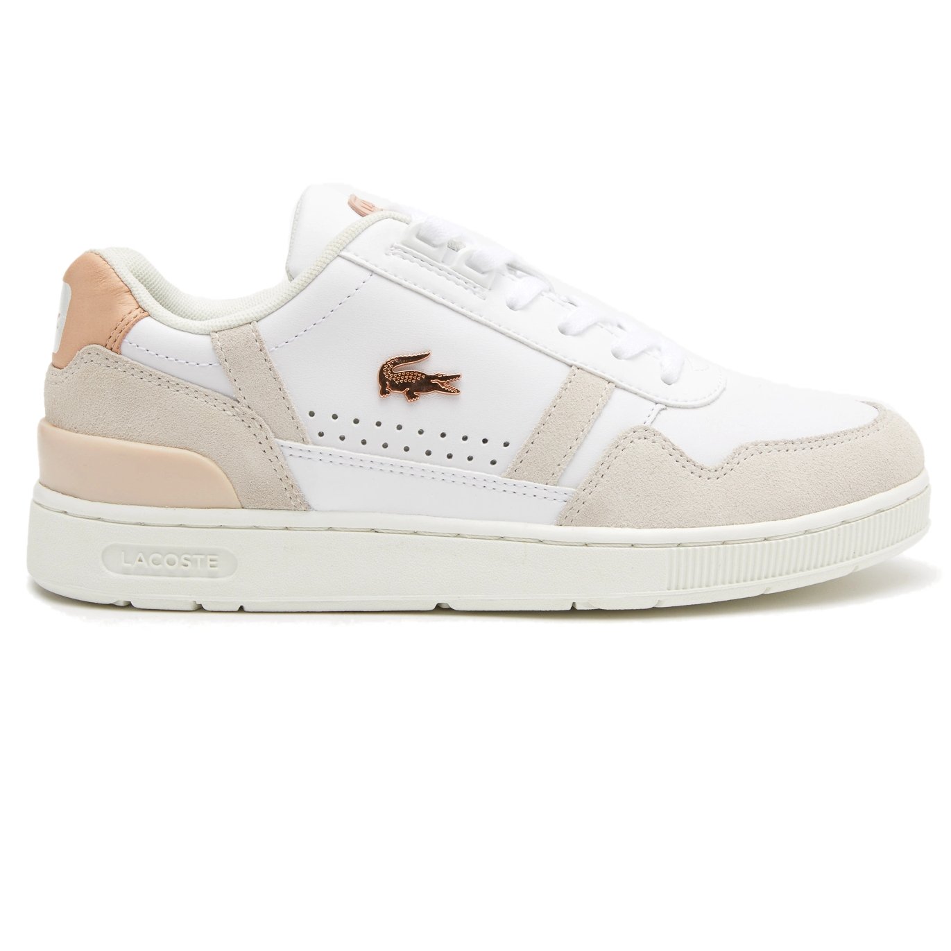 ZAPATILLA COMBINADA MUJER LACOSTE T CLIP Korner