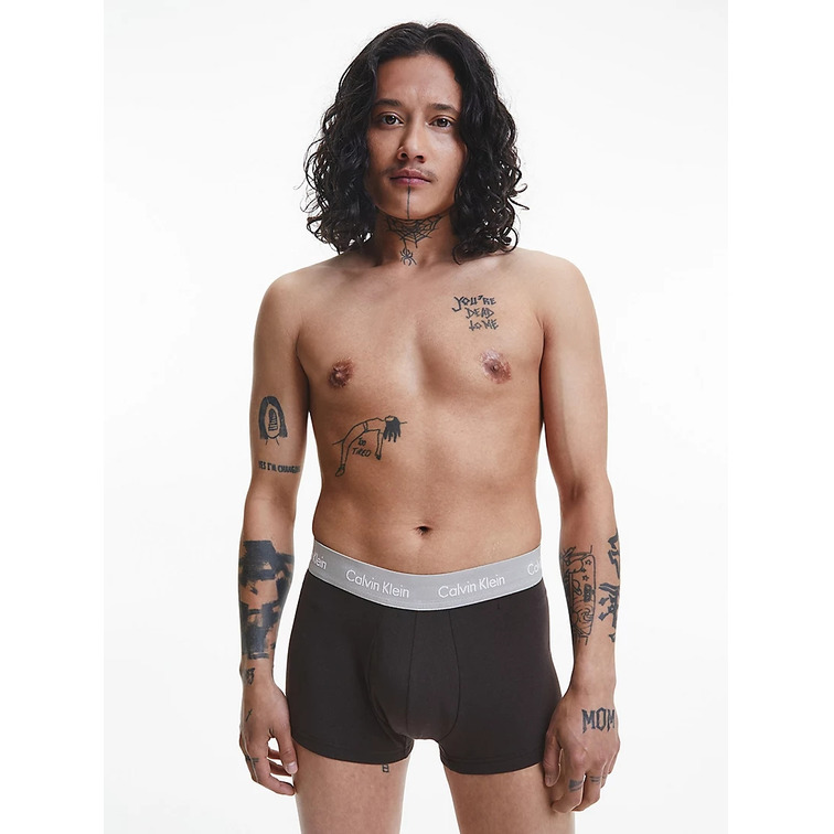 PACK DE 3 CALZONCILLOS HOMBRE CALVIN KLEIN TIPO BOXER TIRO BAJO
