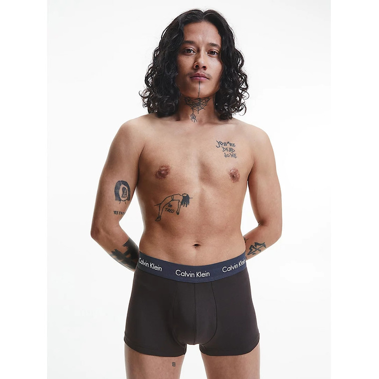 PACK DE 3 CALZONCILLOS HOMBRE CALVIN KLEIN TIPO BOXER TIRO BAJO