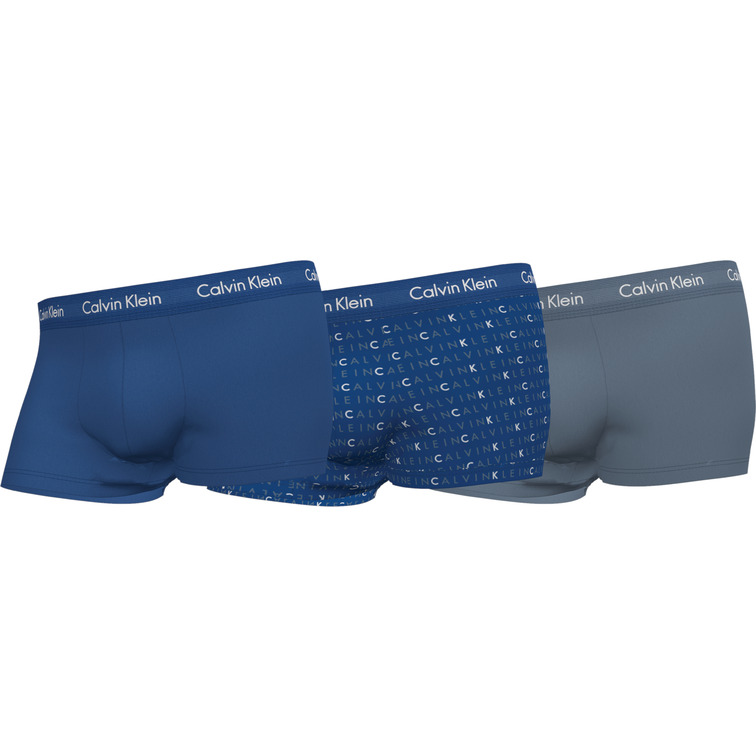 PACK DE 3 CALZONCILLOS HOMBRE CALVIN KLEIN TIPO BOXER TIRO BAJO