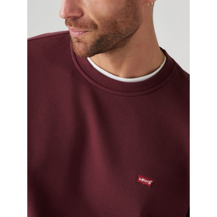 SUDADERA HOMBRE  LEVI'S LSE_ORIGINAL HM CREW TAWNY POR